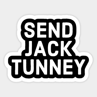 Jack Tunney Sticker